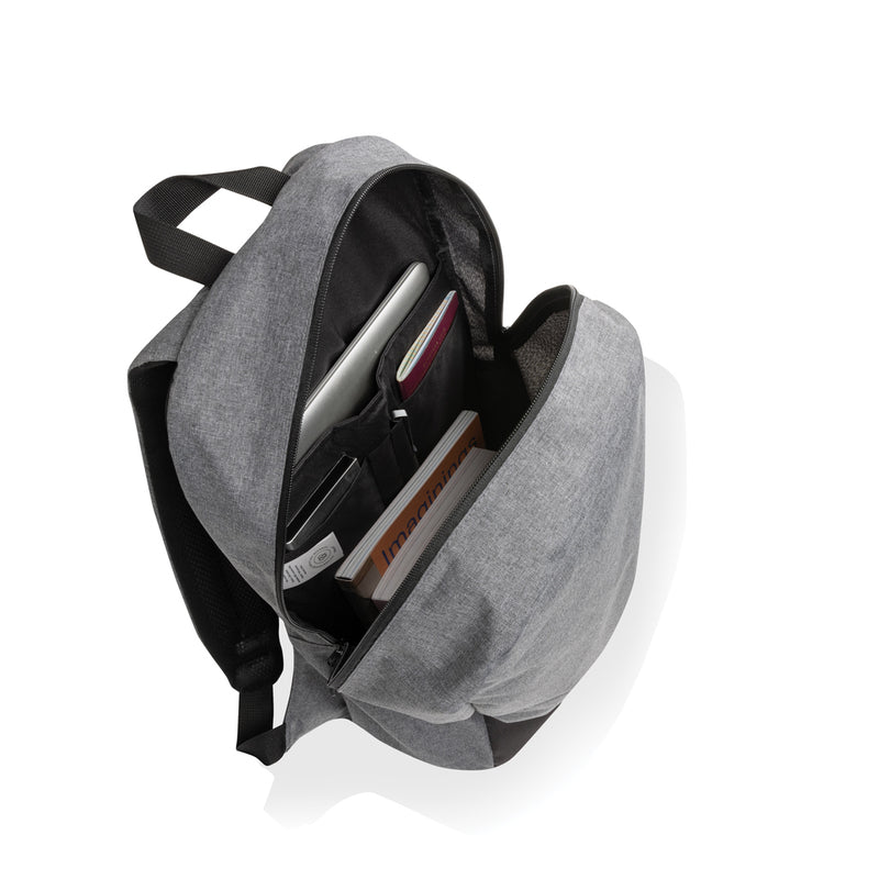 Load image into Gallery viewer, RPET basic 15.6 inch laptop backpack - Custom Wood Designs
