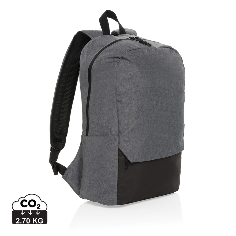 Load image into Gallery viewer, RPET basic 15.6 inch laptop backpack - Custom Wood Designs
