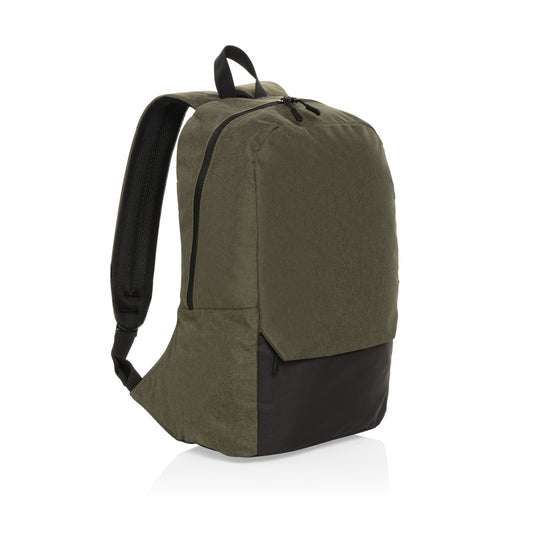 RPET basic 15.6 inch laptop backpack - Custom Wood Designs