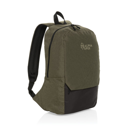 RPET basic 15.6 inch laptop backpack - Custom Wood Designs
