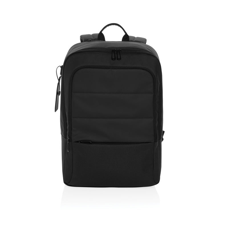 Load image into Gallery viewer, RPET 15.6 inch deluxe laptop backpack - Custom Wood Designs
