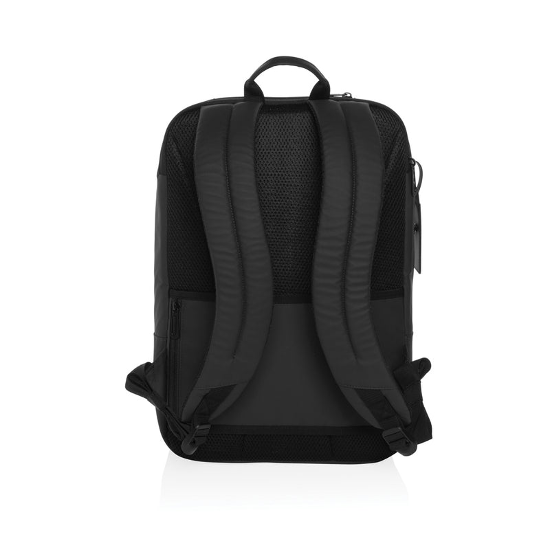 Load image into Gallery viewer, RPET 15.6 inch deluxe laptop backpack - Custom Wood Designs
