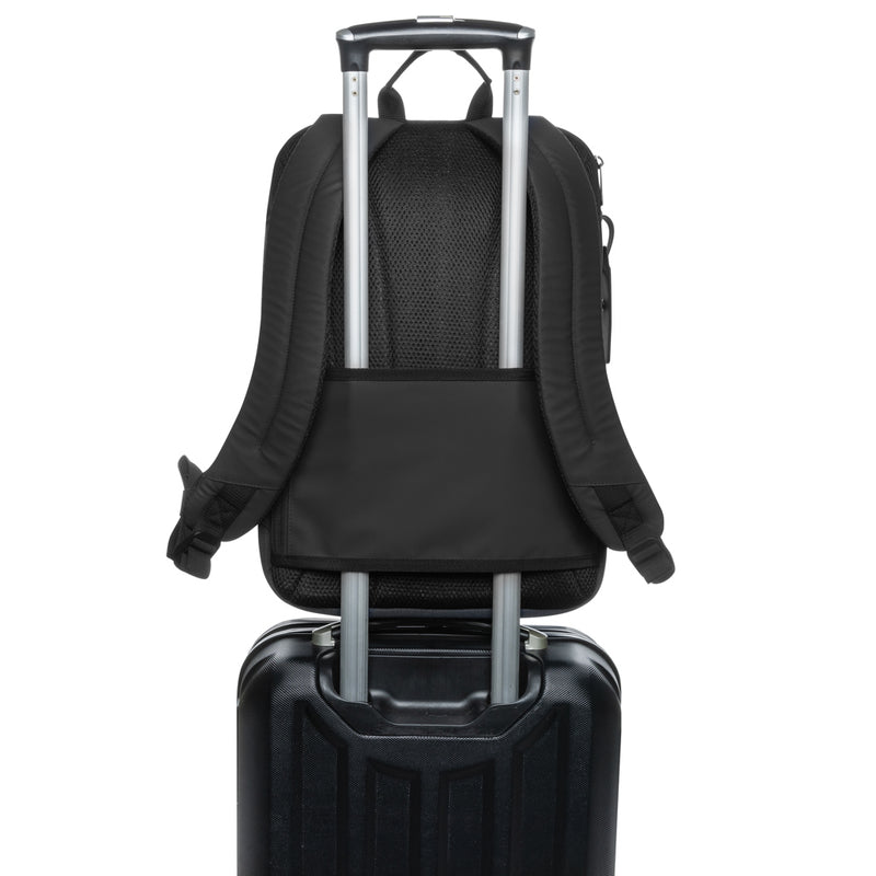 Load image into Gallery viewer, RPET 15.6 inch deluxe laptop backpack - Custom Wood Designs
