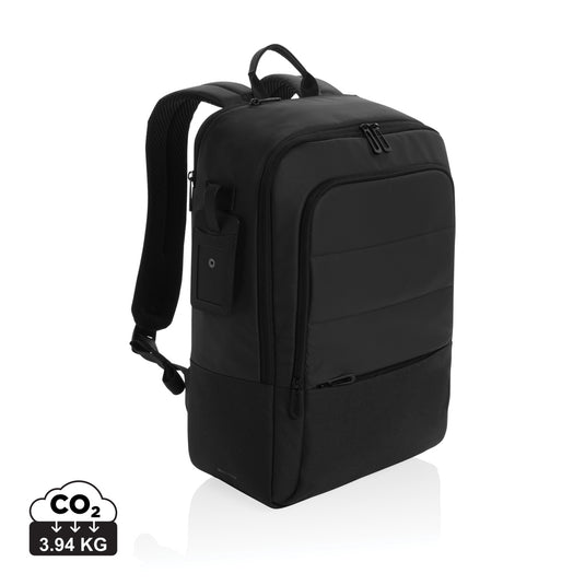 RPET 15.6 inch deluxe laptop backpack - Custom Wood Designs