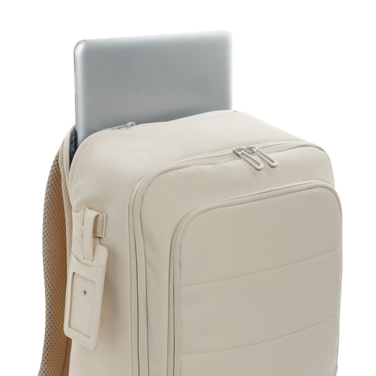 RPET 15.6 inch deluxe laptop backpack - Custom Wood Designs