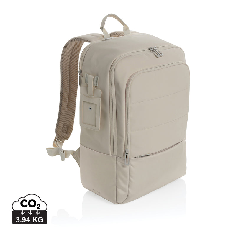 Load image into Gallery viewer, RPET 15.6 inch deluxe laptop backpack - Custom Wood Designs
