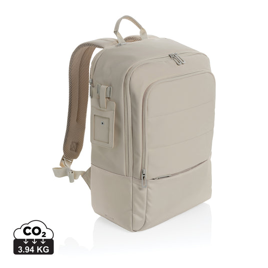 RPET 15.6 inch deluxe laptop backpack - Custom Wood Designs