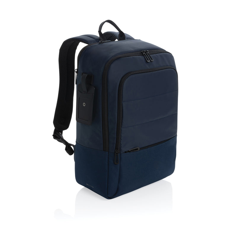 Load image into Gallery viewer, RPET 15.6 inch deluxe laptop backpack - Custom Wood Designs
