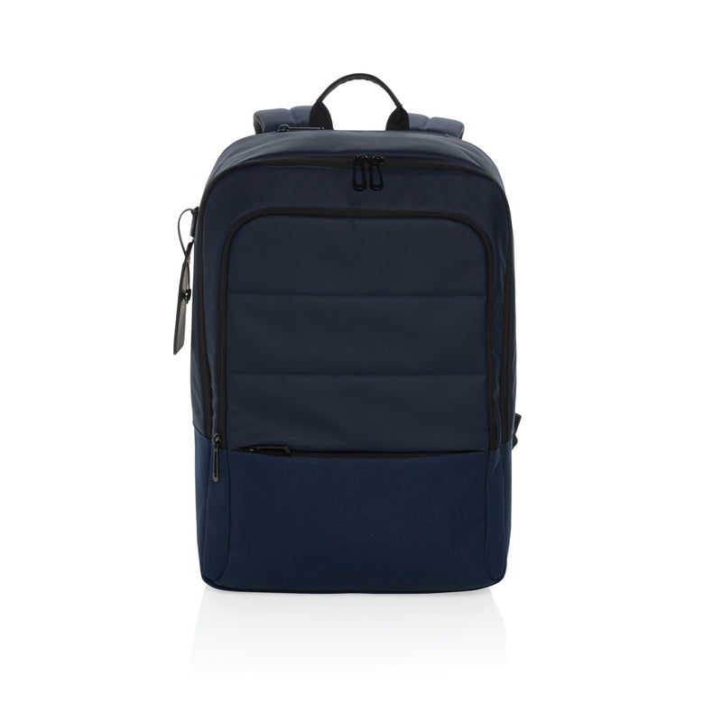 Load image into Gallery viewer, RPET 15.6 inch deluxe laptop backpack - Custom Wood Designs
