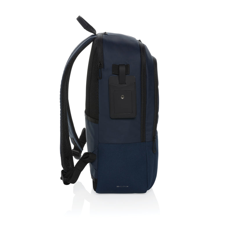 Load image into Gallery viewer, RPET 15.6 inch deluxe laptop backpack - Custom Wood Designs
