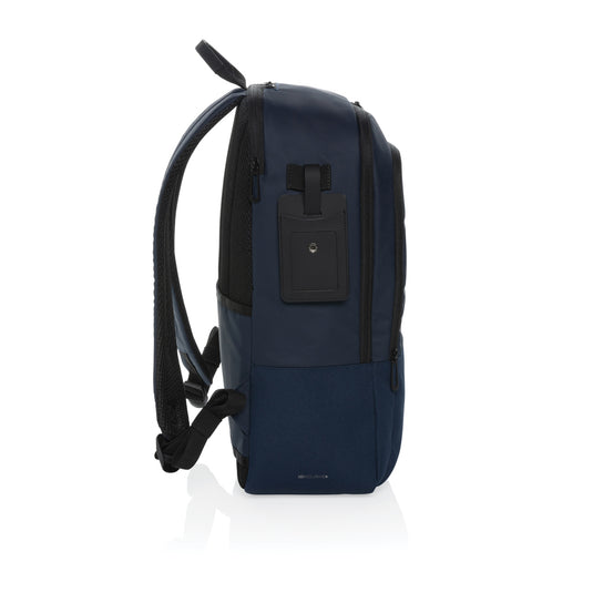 RPET 15.6 inch deluxe laptop backpack - Custom Wood Designs