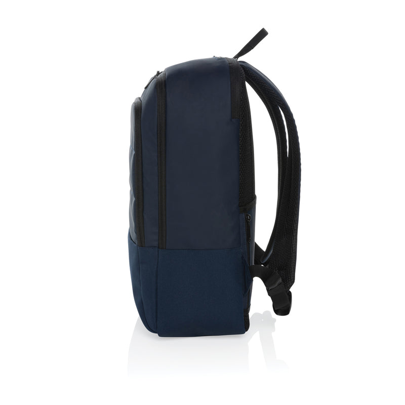 Load image into Gallery viewer, RPET 15.6 inch deluxe laptop backpack - Custom Wood Designs
