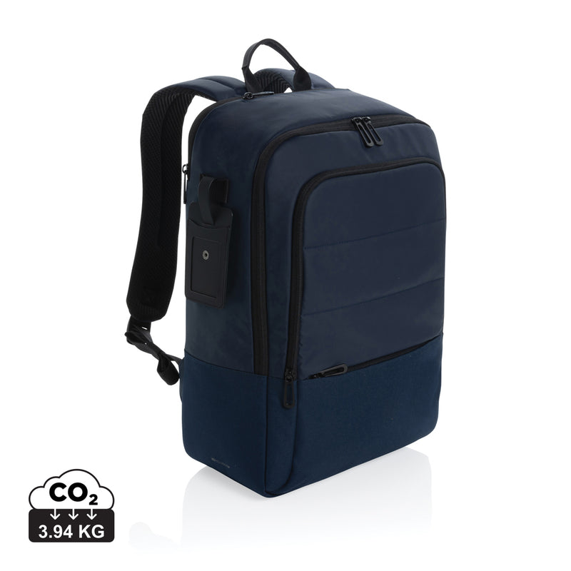 Load image into Gallery viewer, RPET 15.6 inch deluxe laptop backpack - Custom Wood Designs
