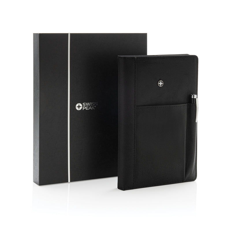 Load image into Gallery viewer, Refillable notebook and pen set - Custom Wood Designs
