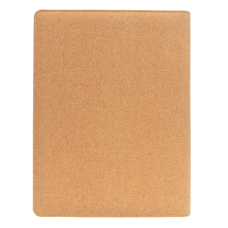 Load image into Gallery viewer, Deluxe cork portfolio A4 with pen - Custom Wood Designs
