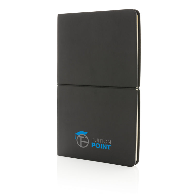 Load image into Gallery viewer, Modern deluxe softcover A5 notebook - Custom Wood Designs
