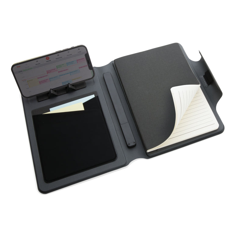 Load image into Gallery viewer, Artic Magnetic 10W wireless charging A5 notebook - Custom Wood Designs
