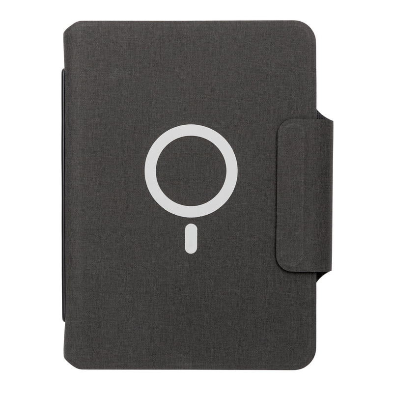 Load image into Gallery viewer, Artic Magnetic 10W wireless charging A5 notebook - Custom Wood Designs
