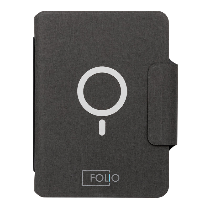 Load image into Gallery viewer, Artic Magnetic 10W wireless charging A5 notebook - Custom Wood Designs
