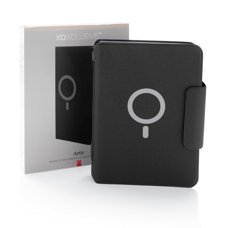 Load image into Gallery viewer, Artic Magnetic 10W wireless charging A5 notebook - Custom Wood Designs
