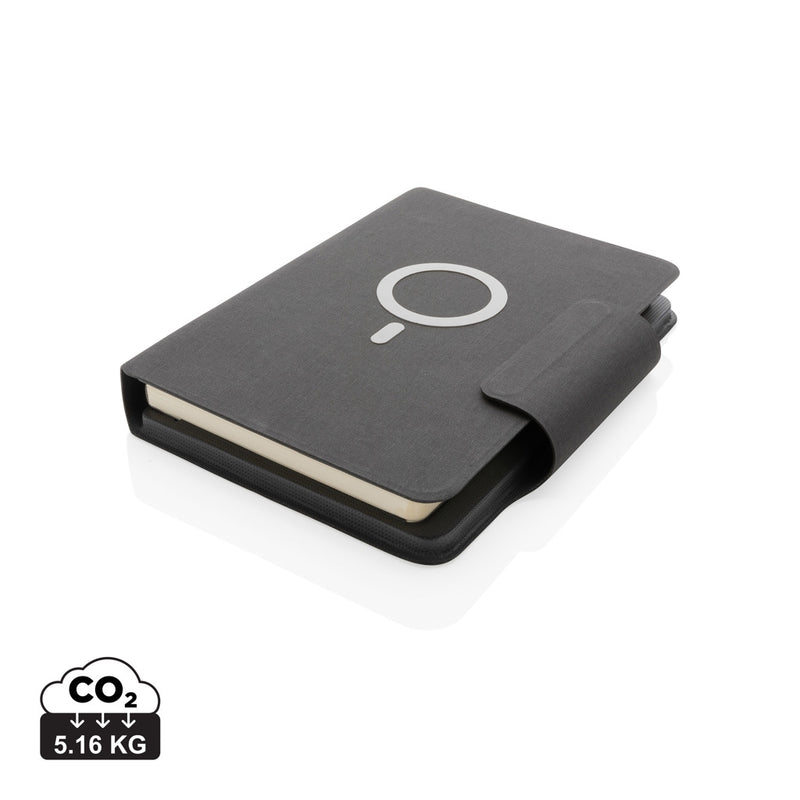 Load image into Gallery viewer, Artic Magnetic 10W wireless charging A5 notebook - Custom Wood Designs

