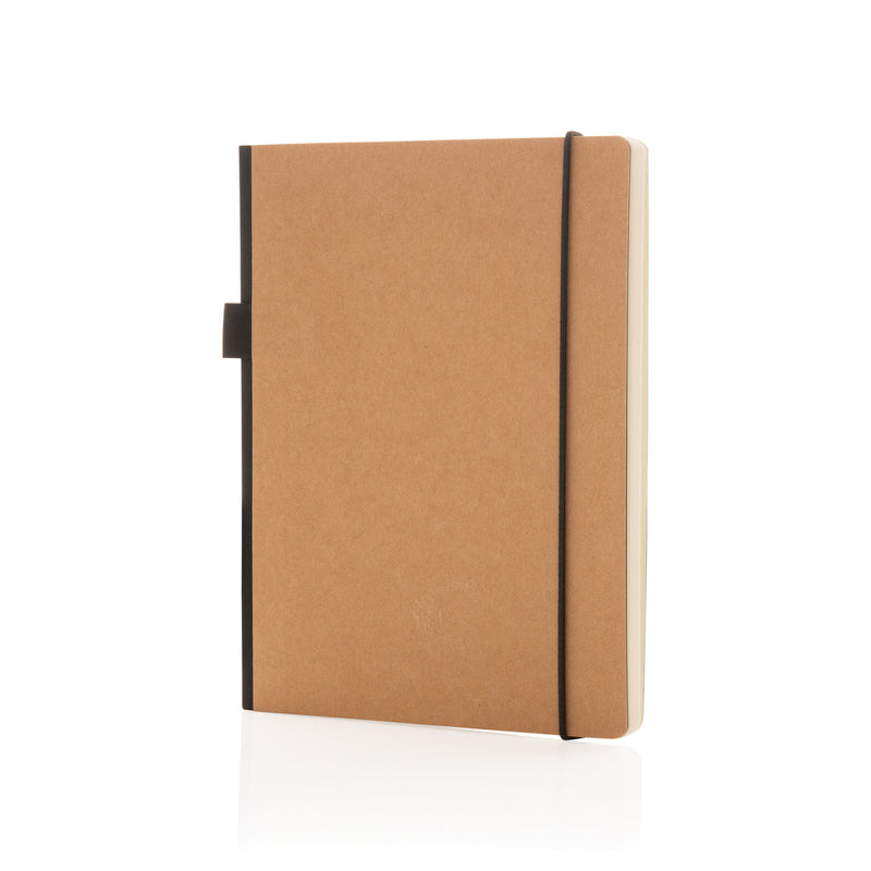 Load image into Gallery viewer, A5 deluxe kraft hardcover notebook - Custom Wood Designs
