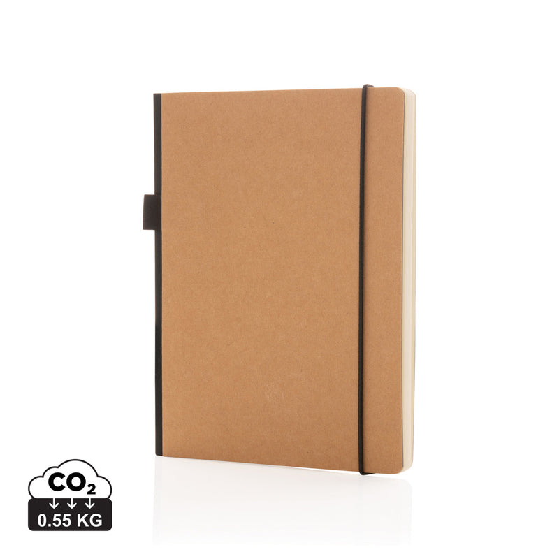 Load image into Gallery viewer, A5 deluxe kraft hardcover notebook - Custom Wood Designs
