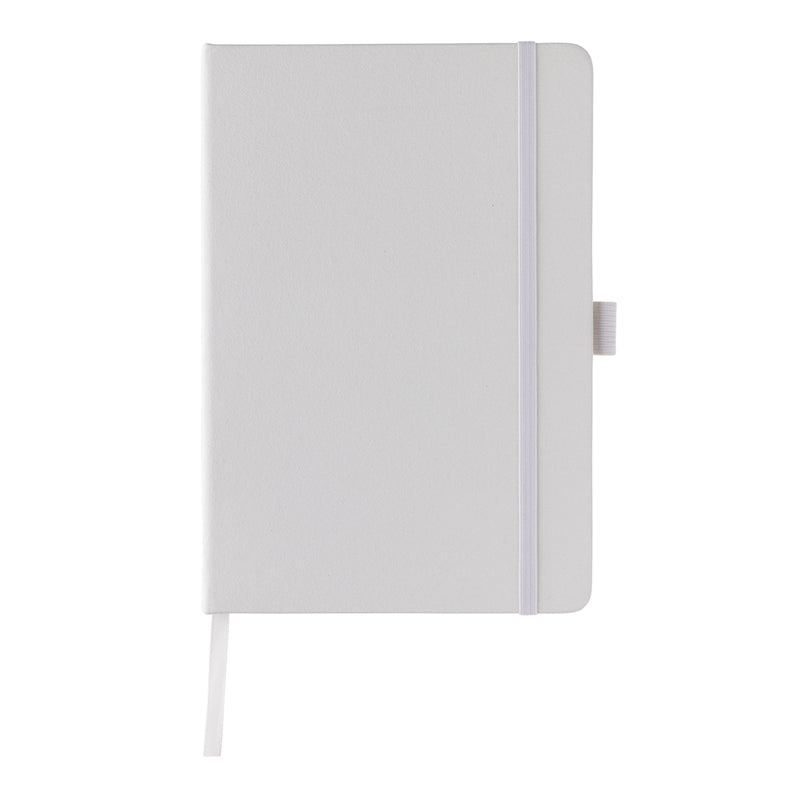 Load image into Gallery viewer, Sam A5 RCS certified bonded leather classic notebook - Custom Wood Designs

