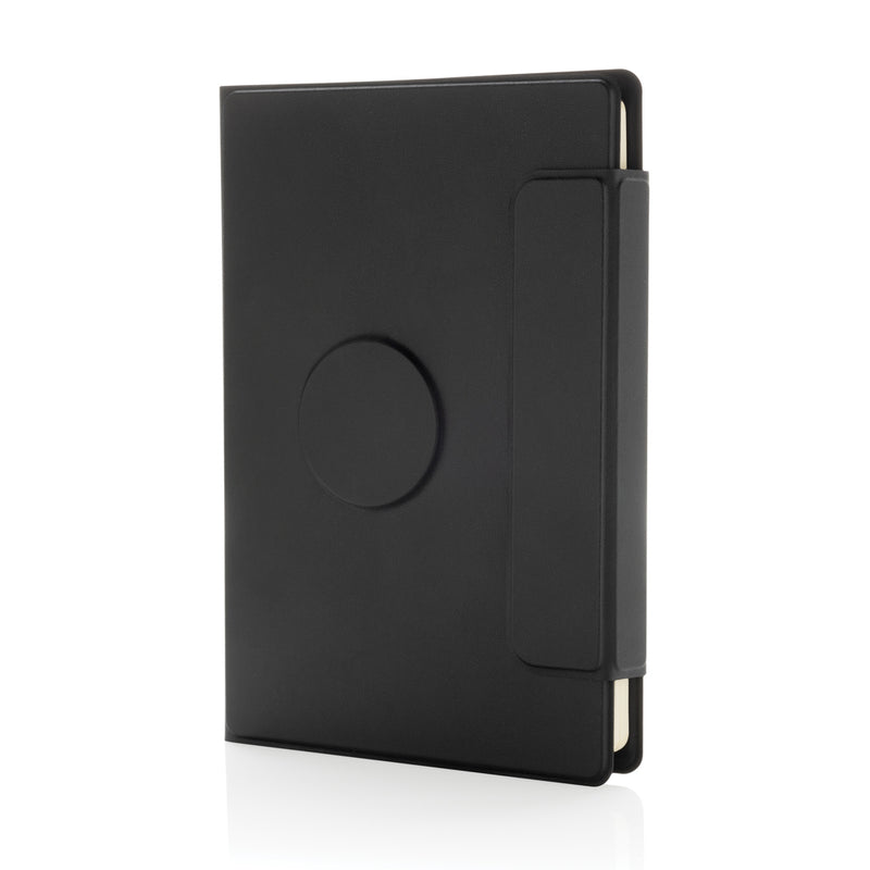 Load image into Gallery viewer, Stuart RCS certified RPU magnetic A5 portfolio - Custom Wood Designs
