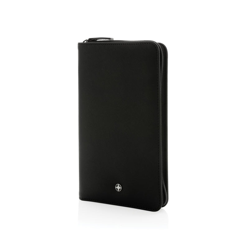 Load image into Gallery viewer, Swiss Peak Heritage RCS rPU RFID travel wallet - Custom Wood Designs

