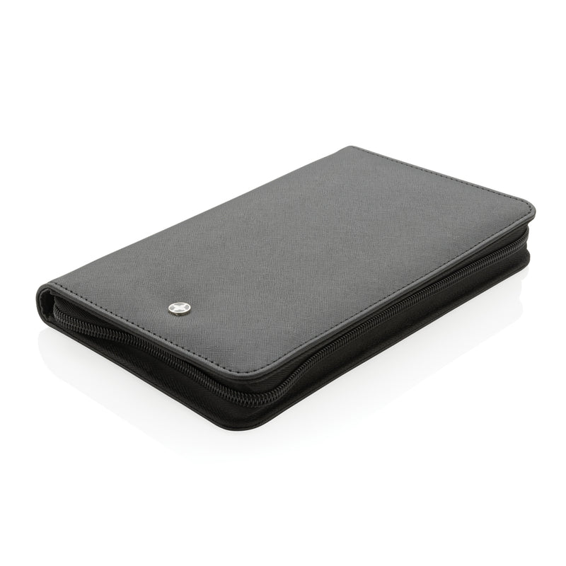 Load image into Gallery viewer, Swiss Peak Heritage RCS rPU RFID travel wallet - Custom Wood Designs
