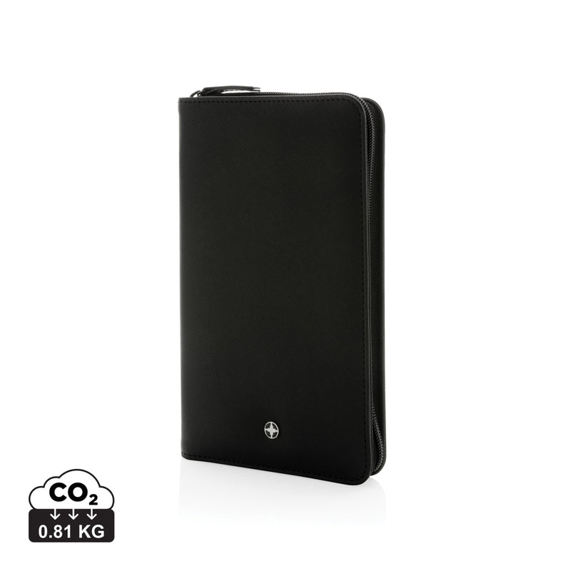 Load image into Gallery viewer, Swiss Peak Heritage RCS rPU RFID travel wallet - Custom Wood Designs
