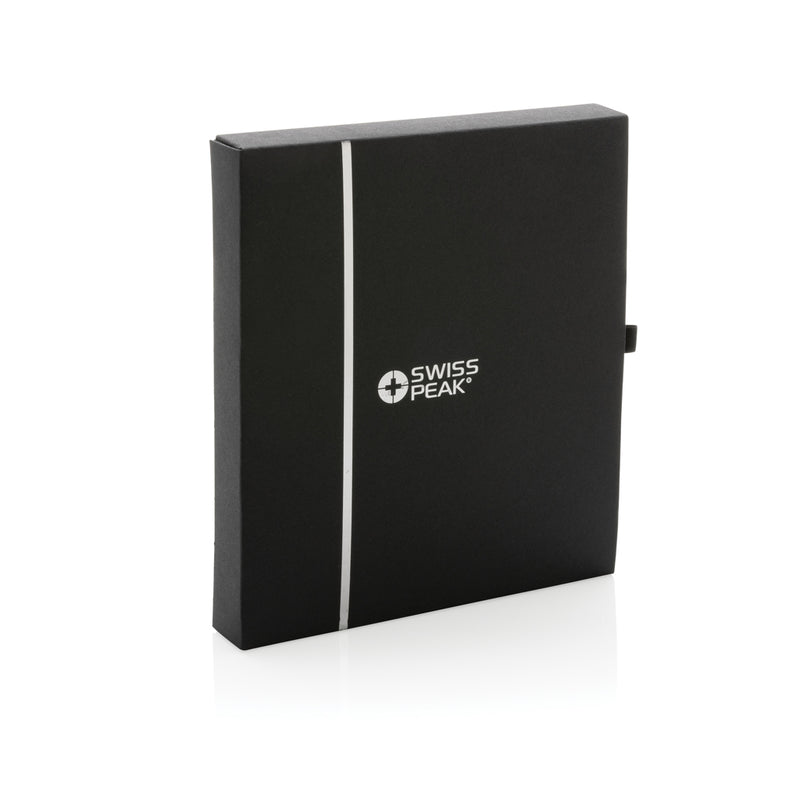 Load image into Gallery viewer, Swiss Peak GRS recycled PU travel gift set - Custom Wood Designs
