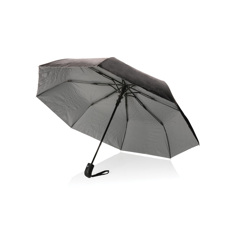 Load image into Gallery viewer, 21" Impact AWARE™ RPET 190T Pongee dual colour mini umbrella - Custom Wood Designs
