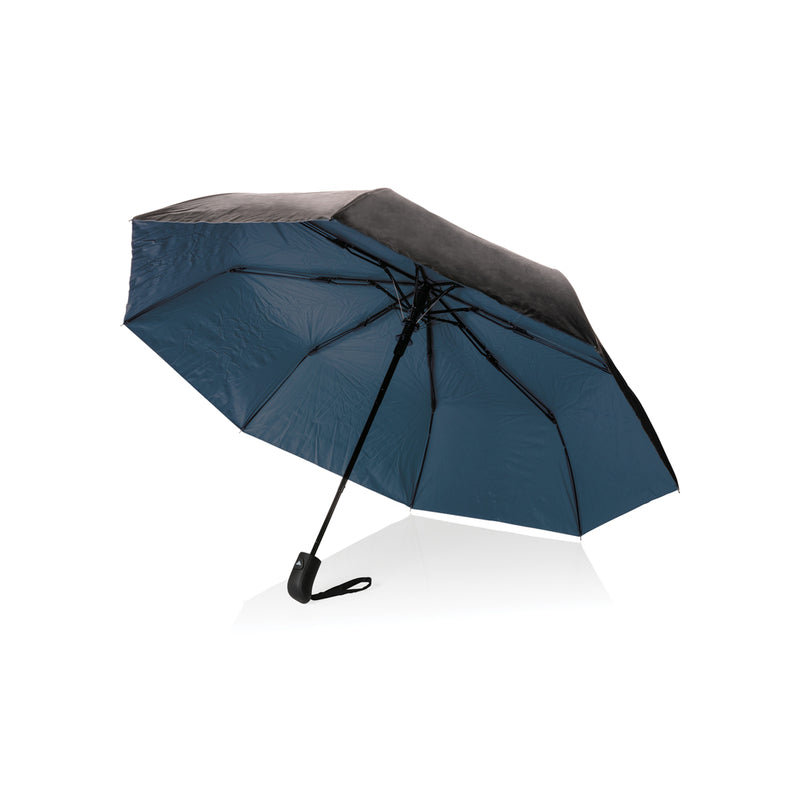 Load image into Gallery viewer, 21" Impact AWARE™ RPET 190T Pongee dual colour mini umbrella - Custom Wood Designs
