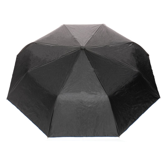21" Impact AWARE™ RPET 190T Pongee dual colour mini umbrella - Custom Wood Designs