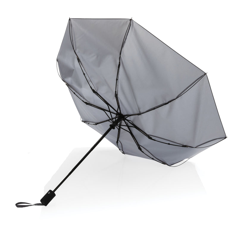 Load image into Gallery viewer, 21" Impact AWARE™ RPET 190T auto open/close umbrella - Custom Wood Designs
