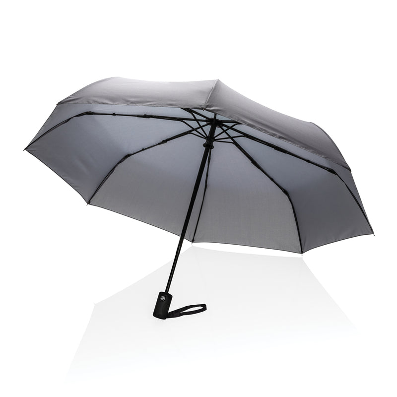 Load image into Gallery viewer, 21" Impact AWARE™ RPET 190T auto open/close umbrella - Custom Wood Designs
