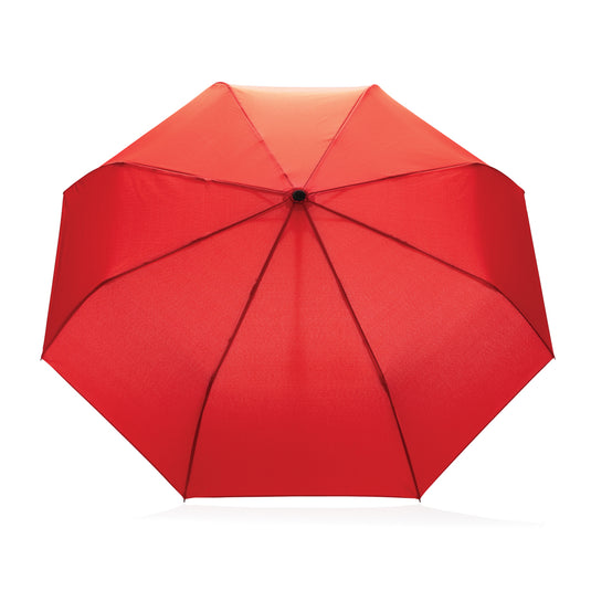 21" Impact AWARE™ RPET 190T auto open/close umbrella - Custom Wood Designs