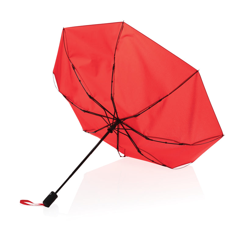 Load image into Gallery viewer, 21" Impact AWARE™ RPET 190T auto open/close umbrella - Custom Wood Designs
