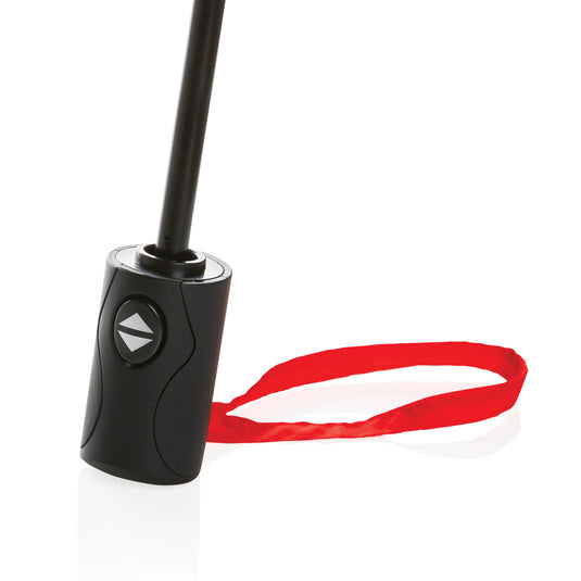 21" Impact AWARE™ RPET 190T auto open/close umbrella - Custom Wood Designs