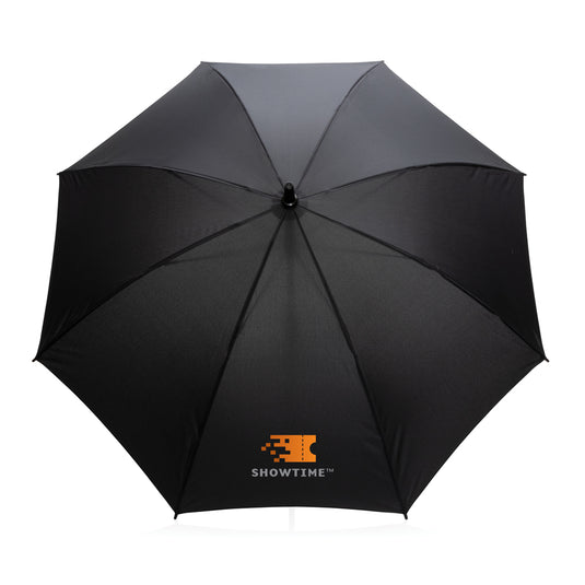 23" Impact AWARE™ RPET 190T Storm proof umbrella - Custom Wood Designs