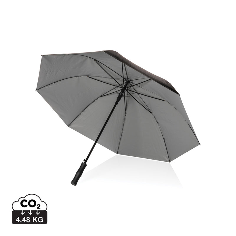 Load image into Gallery viewer, 27&quot; Impact AWARE™ RPET 190T dual colour auto open umbrella - Custom Wood Designs
