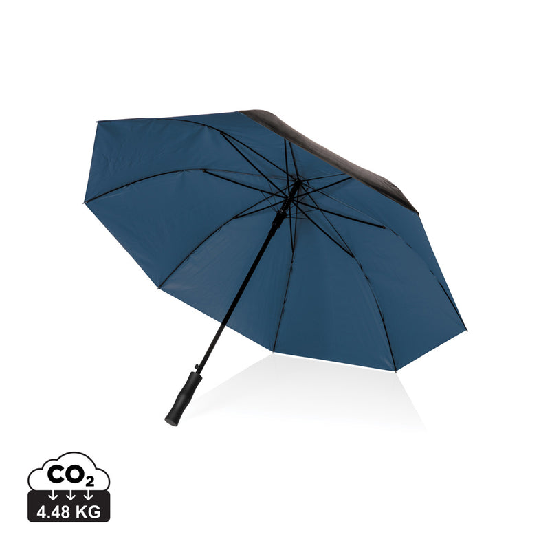 Load image into Gallery viewer, 27&quot; Impact AWARE™ RPET 190T dual colour auto open umbrella - Custom Wood Designs

