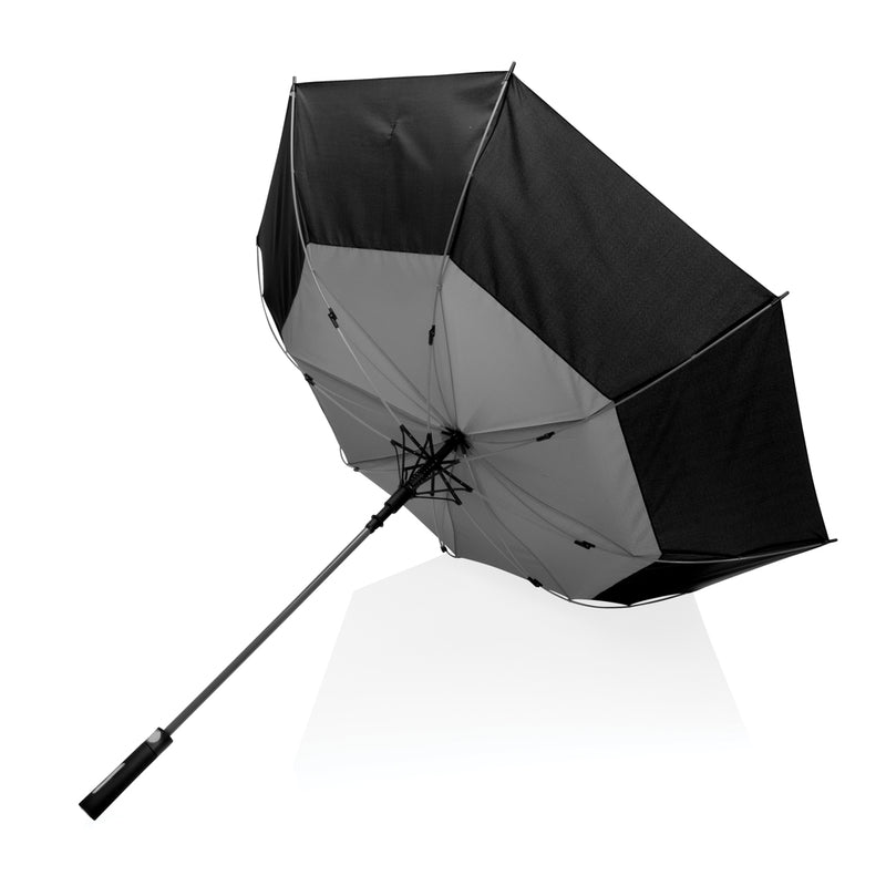 Load image into Gallery viewer, 27&quot; Impact AWARE™ RPET 190T auto open stormproof umbrella - Custom Wood Designs

