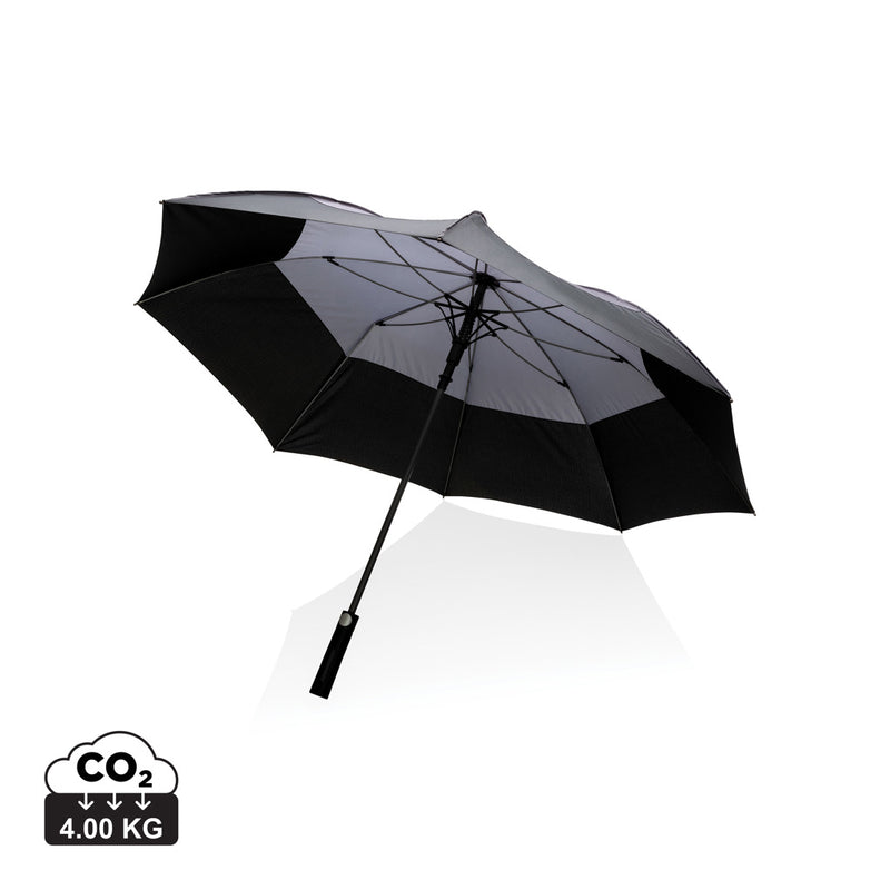 Load image into Gallery viewer, 27&quot; Impact AWARE™ RPET 190T auto open stormproof umbrella - Custom Wood Designs
