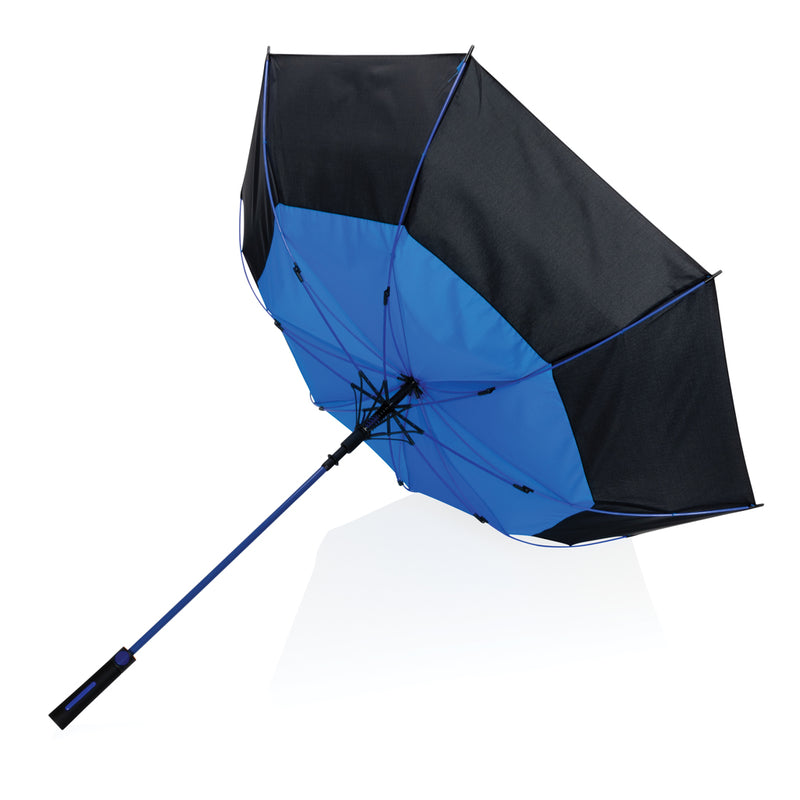 Load image into Gallery viewer, 27&quot; Impact AWARE™ RPET 190T auto open stormproof umbrella - Custom Wood Designs
