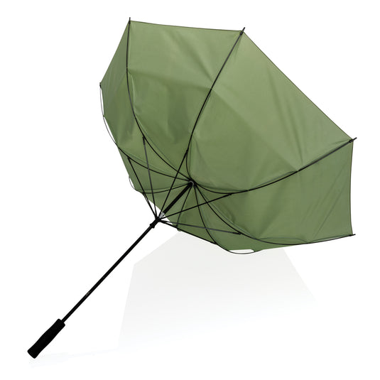 30" Impact AWARE™ RPET 190T Storm proof umbrella - Custom Wood Designs