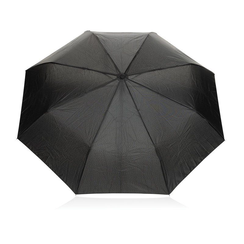 Load image into Gallery viewer, Yara 21&quot; AWARE™ RPET solid colour umbrella with carabiner - Custom Wood Designs
