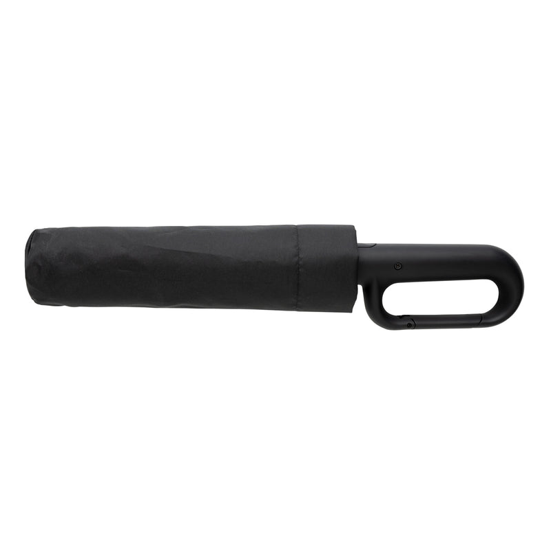 Load image into Gallery viewer, Yara 21&quot; AWARE™ RPET solid colour umbrella with carabiner - Custom Wood Designs
